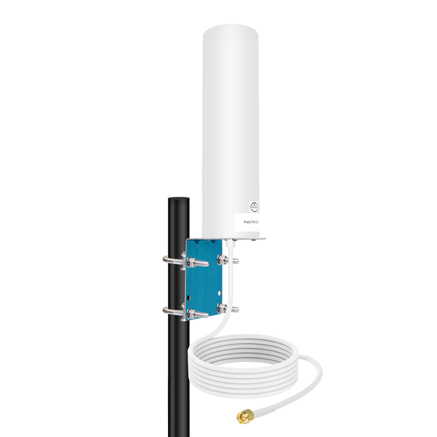 230*63MM 700-6000MHz 5G室外防水炮筒天線